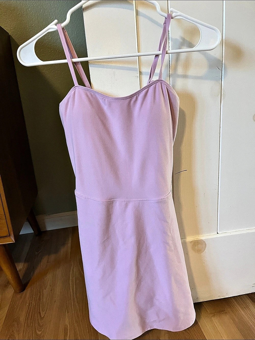 Alo Dress Pink Mini Athletic Dress- like New